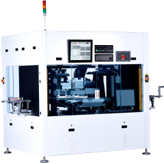 雙半片絲網印刷機